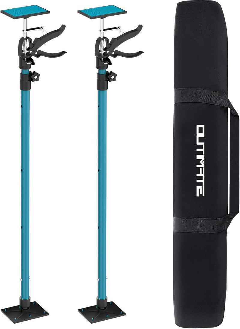 OUTIMATE Adjustable Support Pole, Cabinet Jacks for Installing Cabinets, Telescoping Support Poles Range from 45.7'' to 114.2'' Third Hand Tool for Installation, 132 LB Capacity, 2 Packs - Image 1